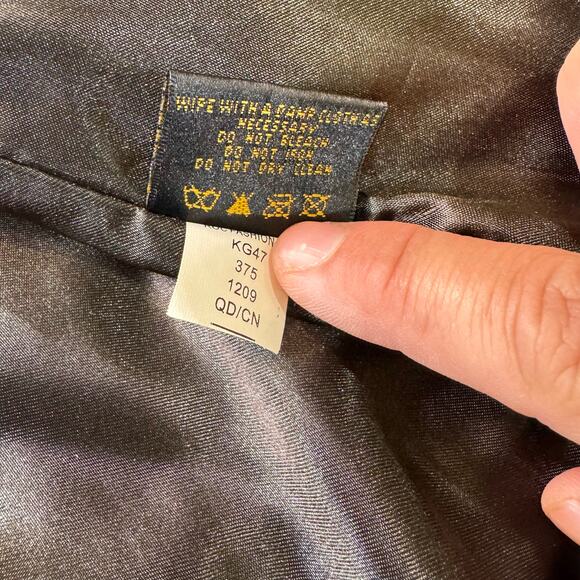 Vtg Rocawear Moto Jacket Black Purple Quilted Patch Women S  XS/S Y2K Streetwear - Picture 6 of 7